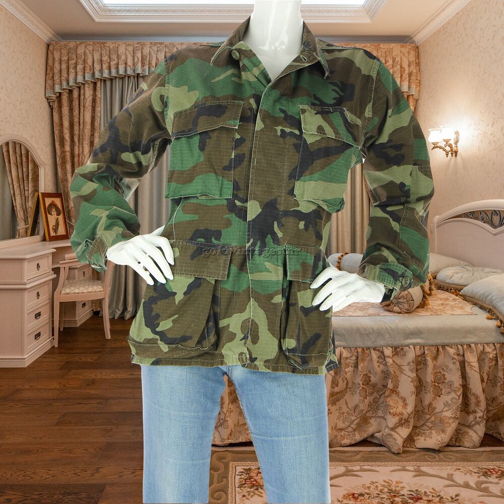 Vintage Camo Army Military Shirt Urban Charm S Street Icon